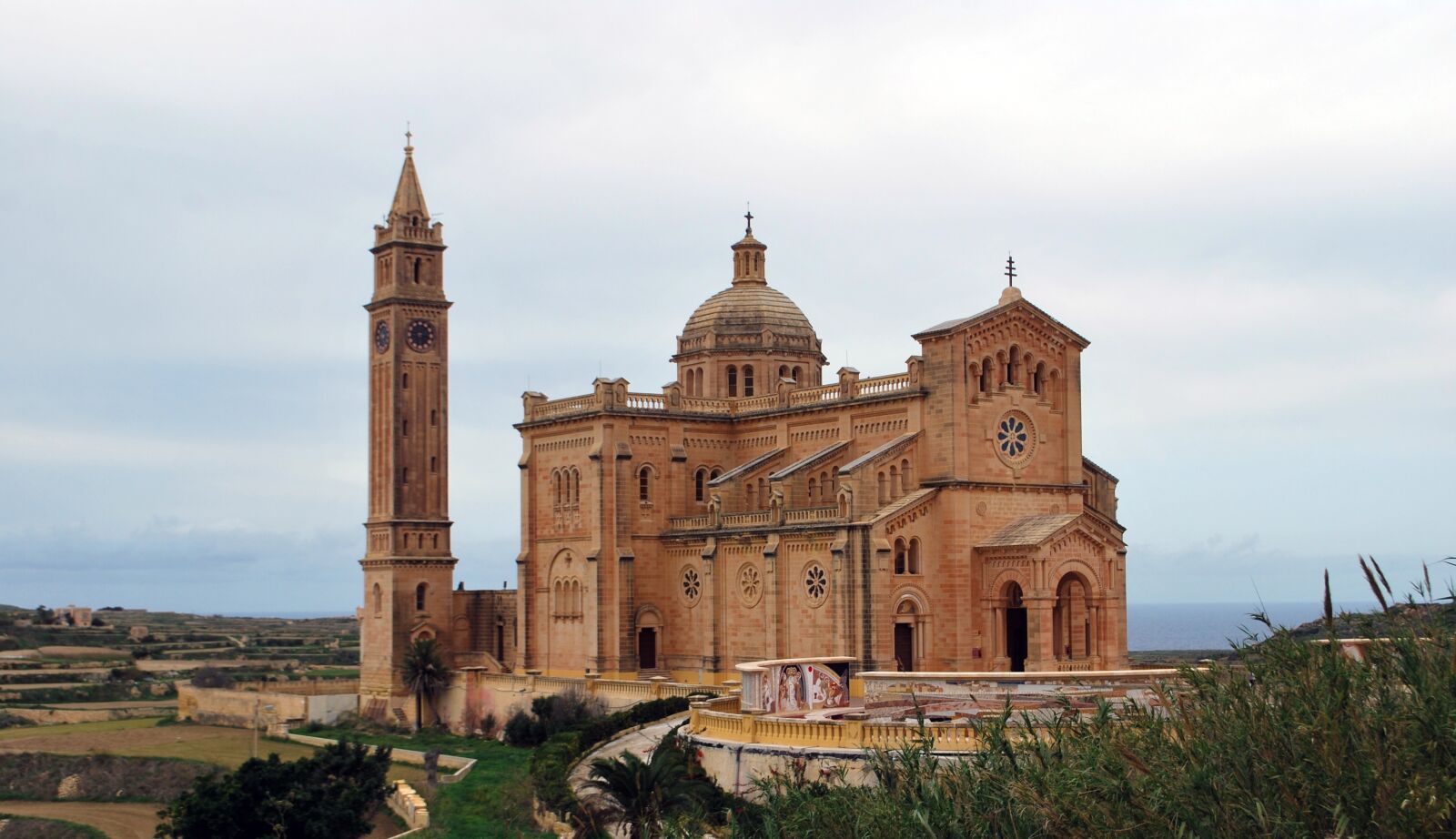 Nikon D60 sample photo. Ta'pinu, church, gozo photography