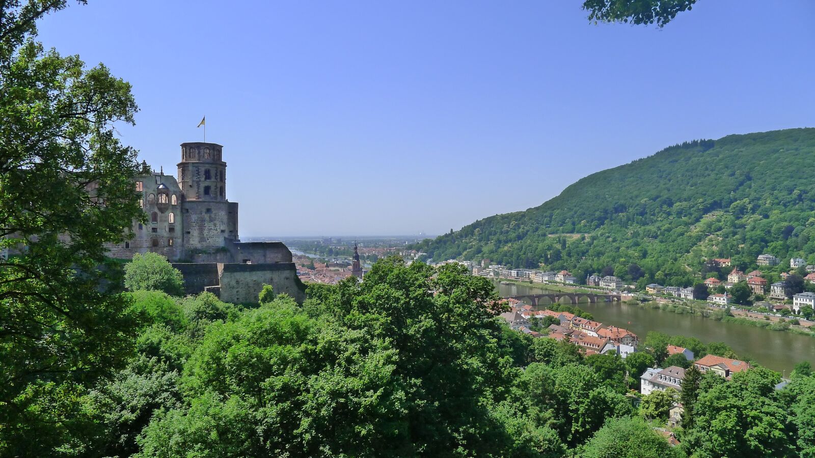 Panasonic Lumix DMC-LX5 sample photo. Heidelberg, neckar, city photography