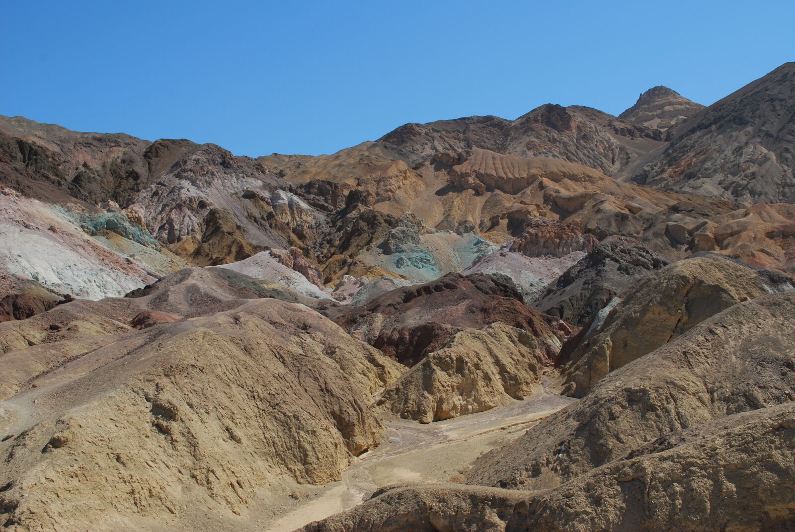 Nikon D60 sample photo. Usa, death valley, palette photography