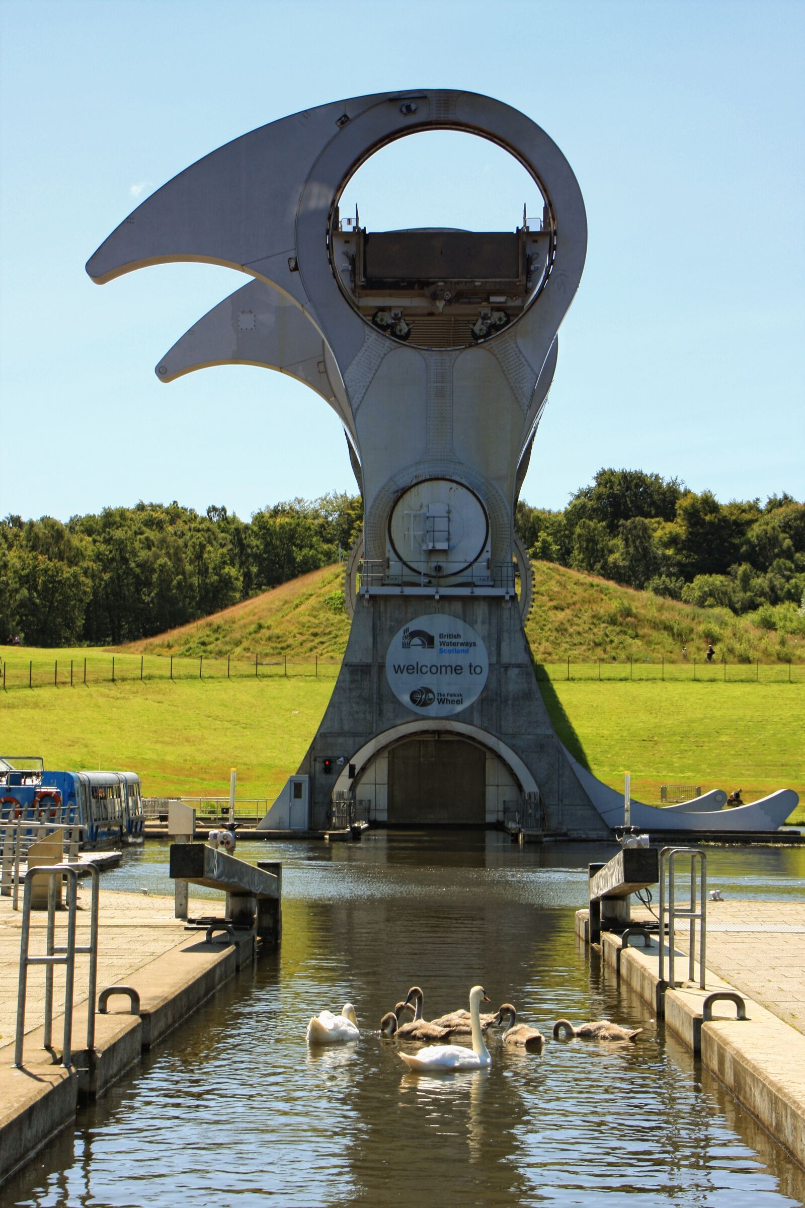 Canon EOS 40D sample photo. Falkirk, wheel, scotland photography