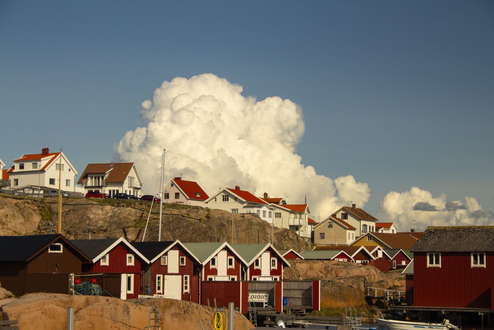 Canon EF-S 18-55mm F3.5-5.6 II sample photo. Sweden, west coast, sea photography