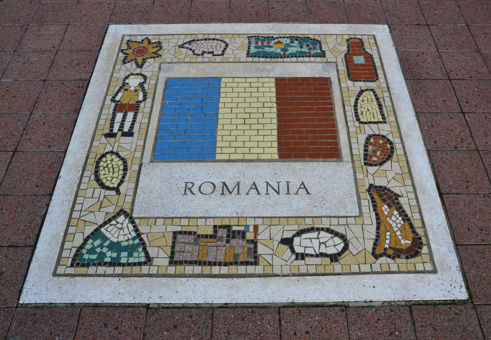 Nikon D3100 sample photo. Romania, team emblem, flag photography