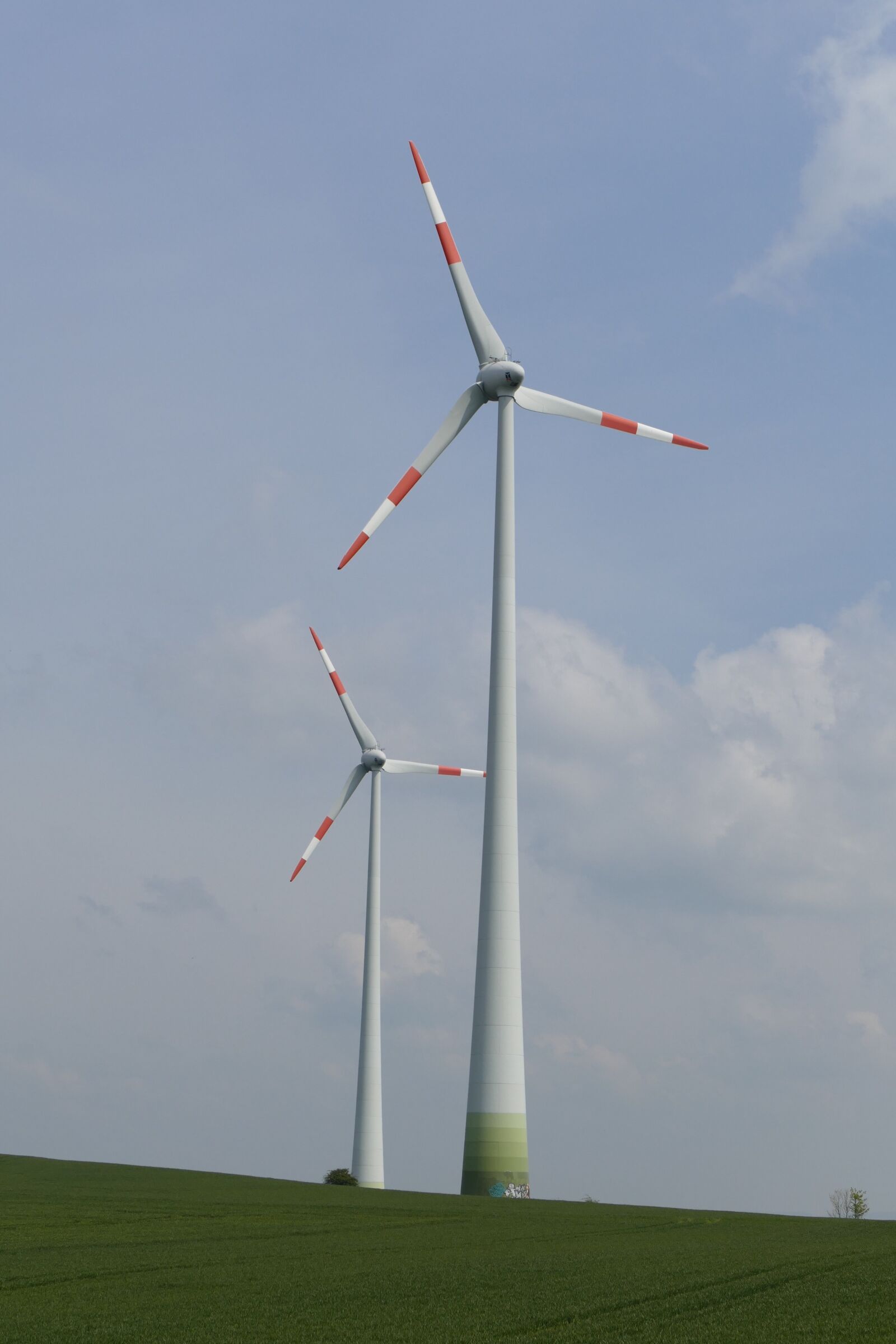 Panasonic Lumix DMC-FZ1000 sample photo. Wind power, rotor, energy photography