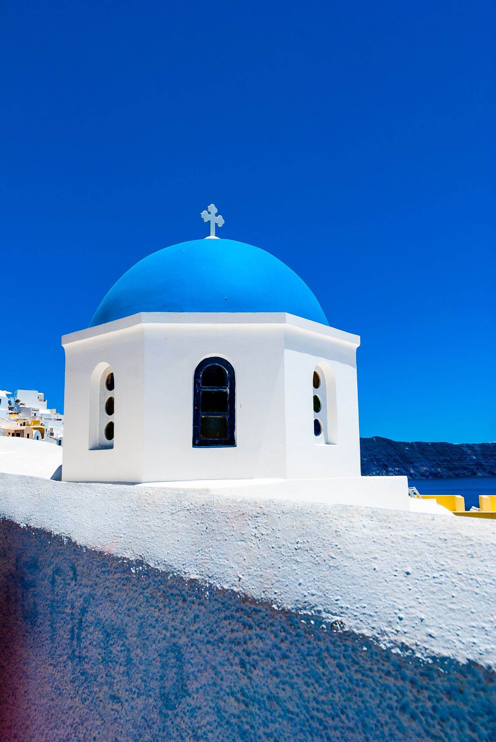 Nikon D80 sample photo. Greece, santorini, the sun photography