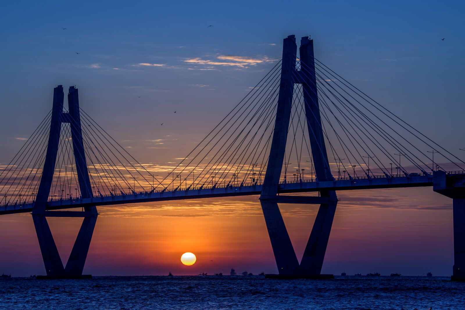Nikon D810 sample photo. Sunrise, landscape, bridge photography