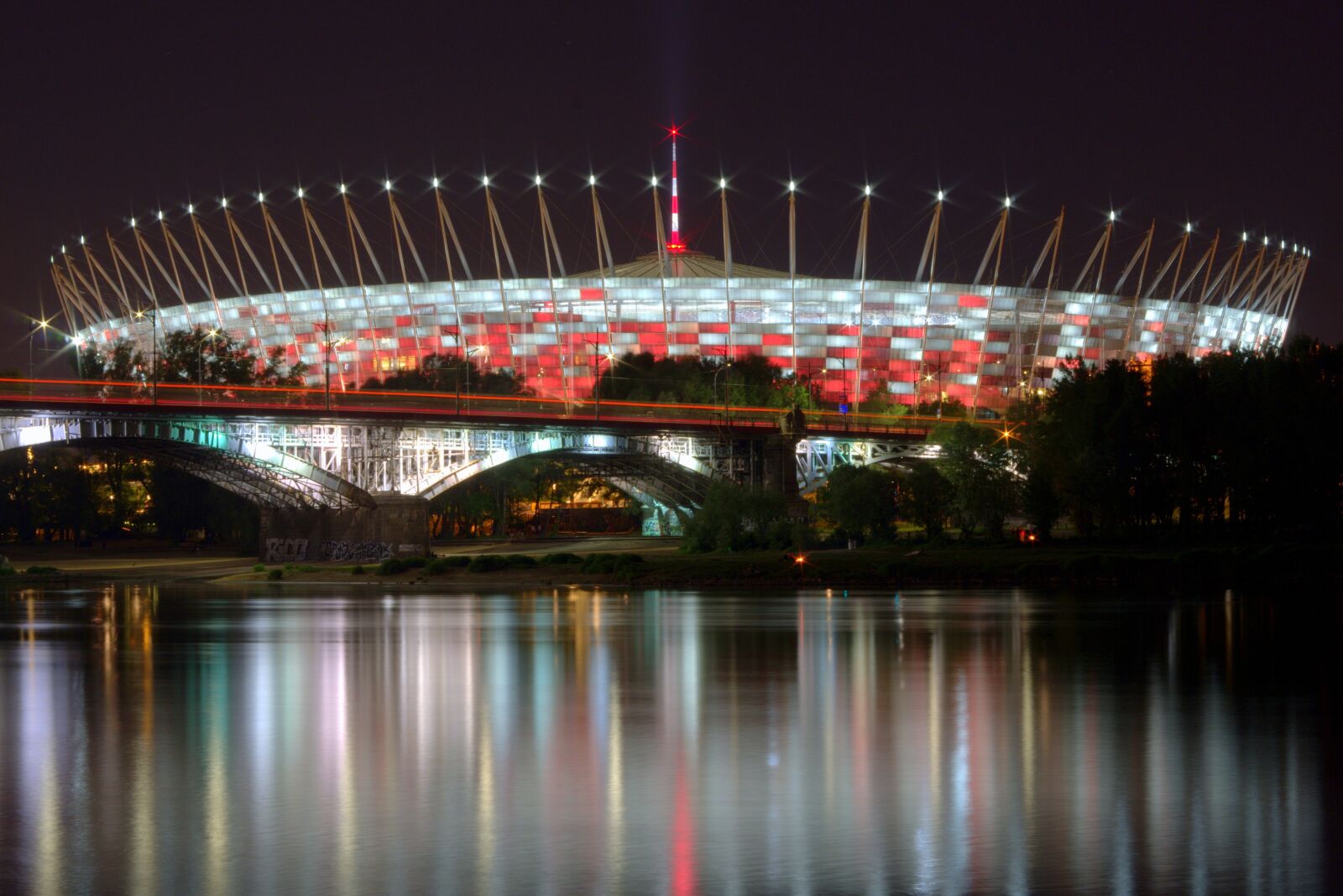 Pentax K-S2 sample photo. Stadion, national, warsaw photography