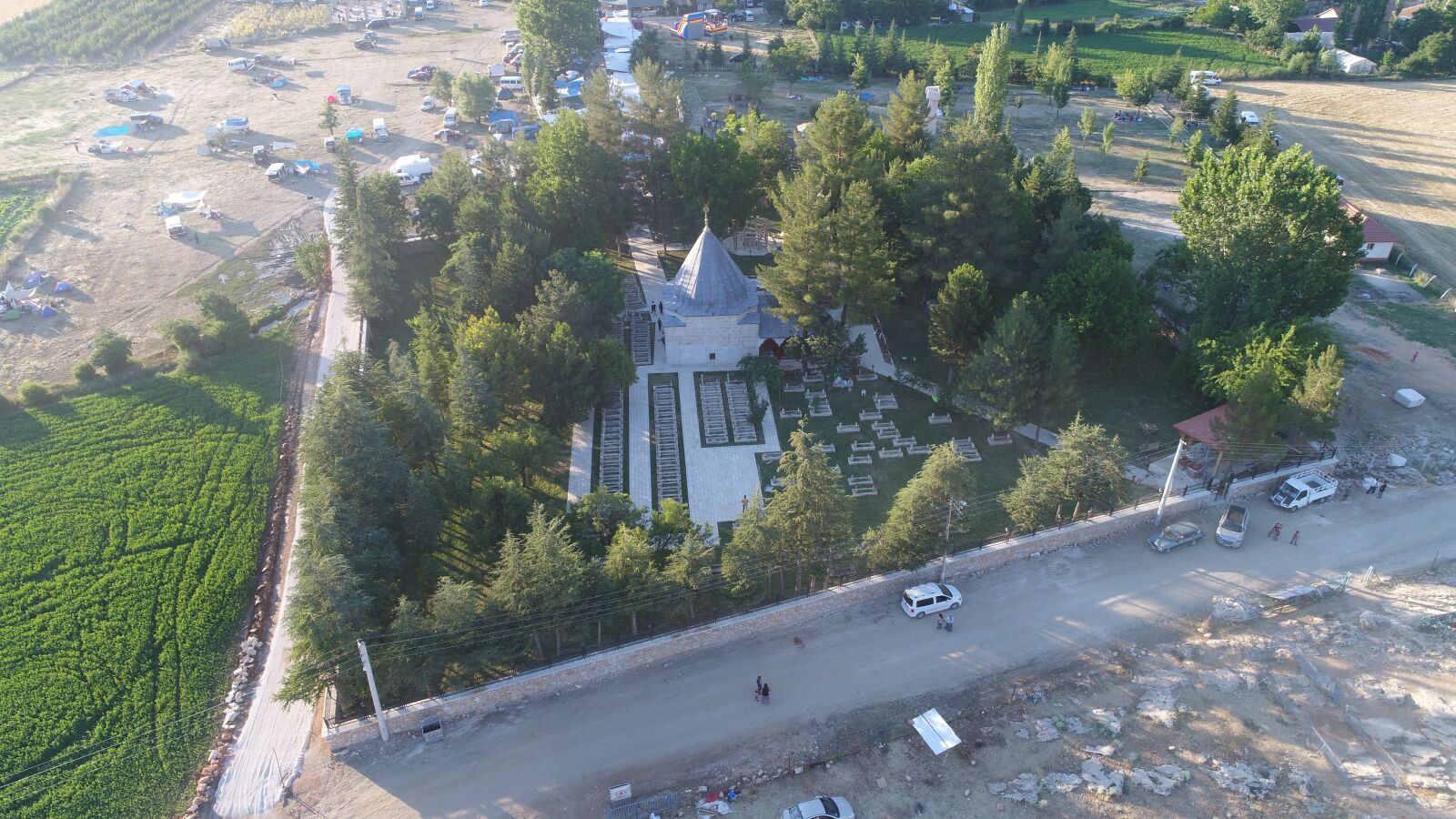 DJI FC6310 sample photo. The tomb of abdal photography