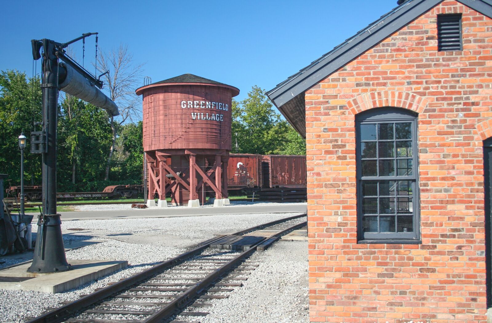 Canon EOS 20D sample photo. Rail yard, rail, historic photography