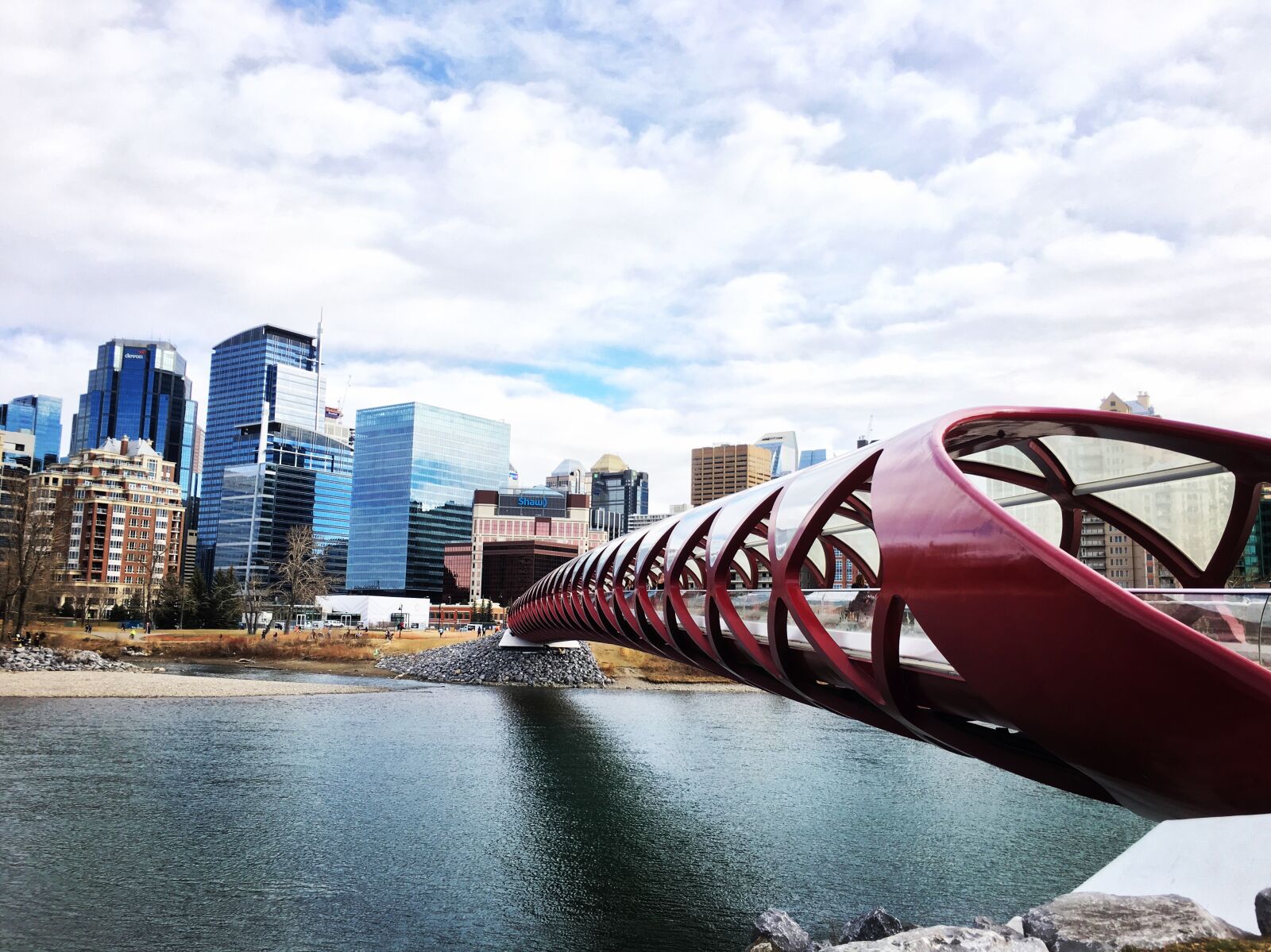 Apple iPhone 6s sample photo. Bridge, river, down photography