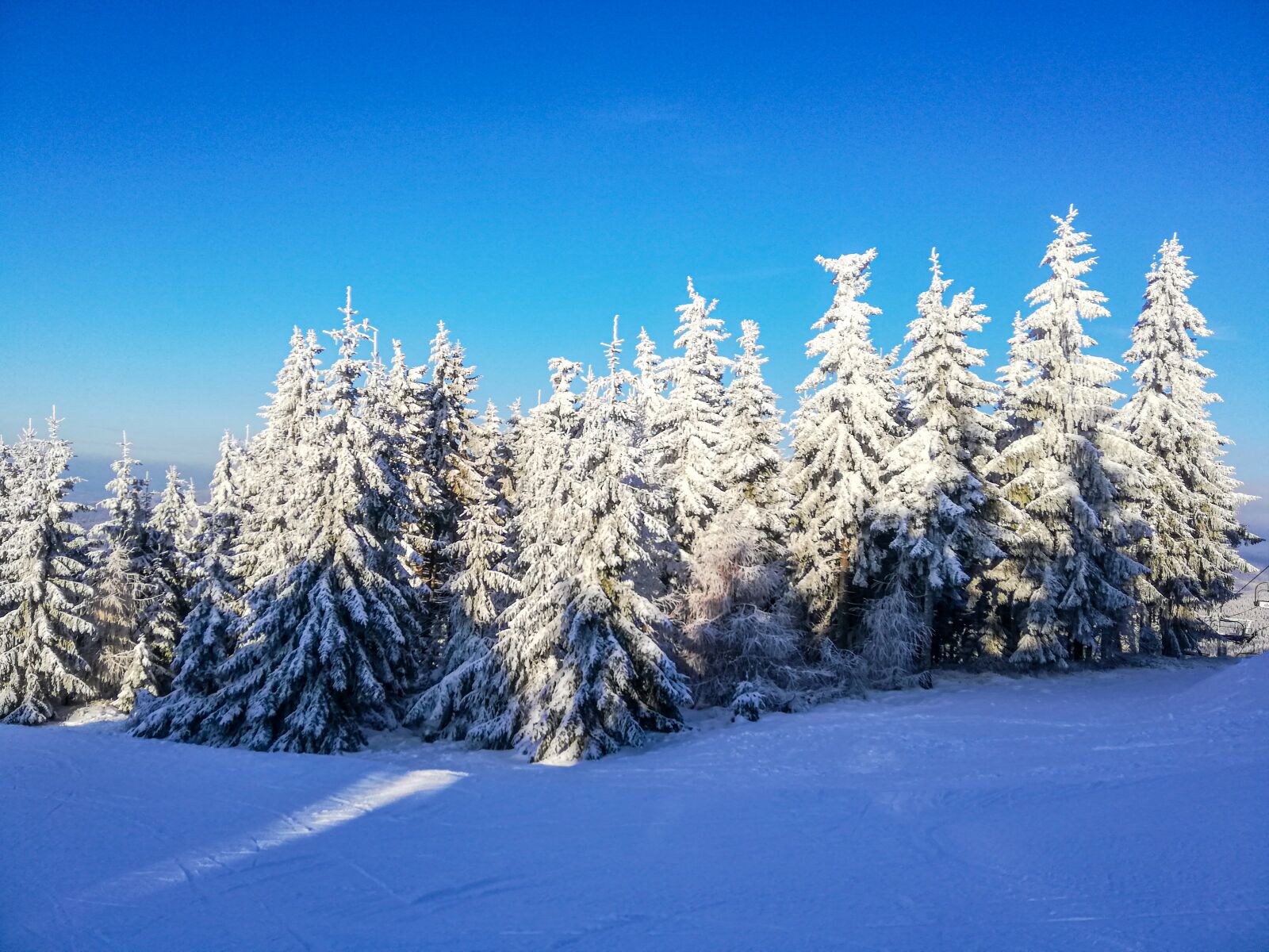 HUAWEI Mate 10 Lite sample photo. Harrachov, snow, winter photography