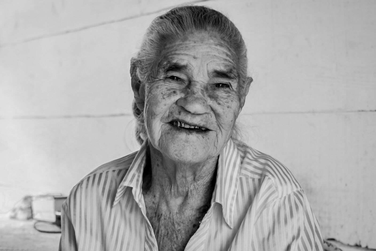 Nikon D5300 sample photo. Portrait, elderly woman, old photography