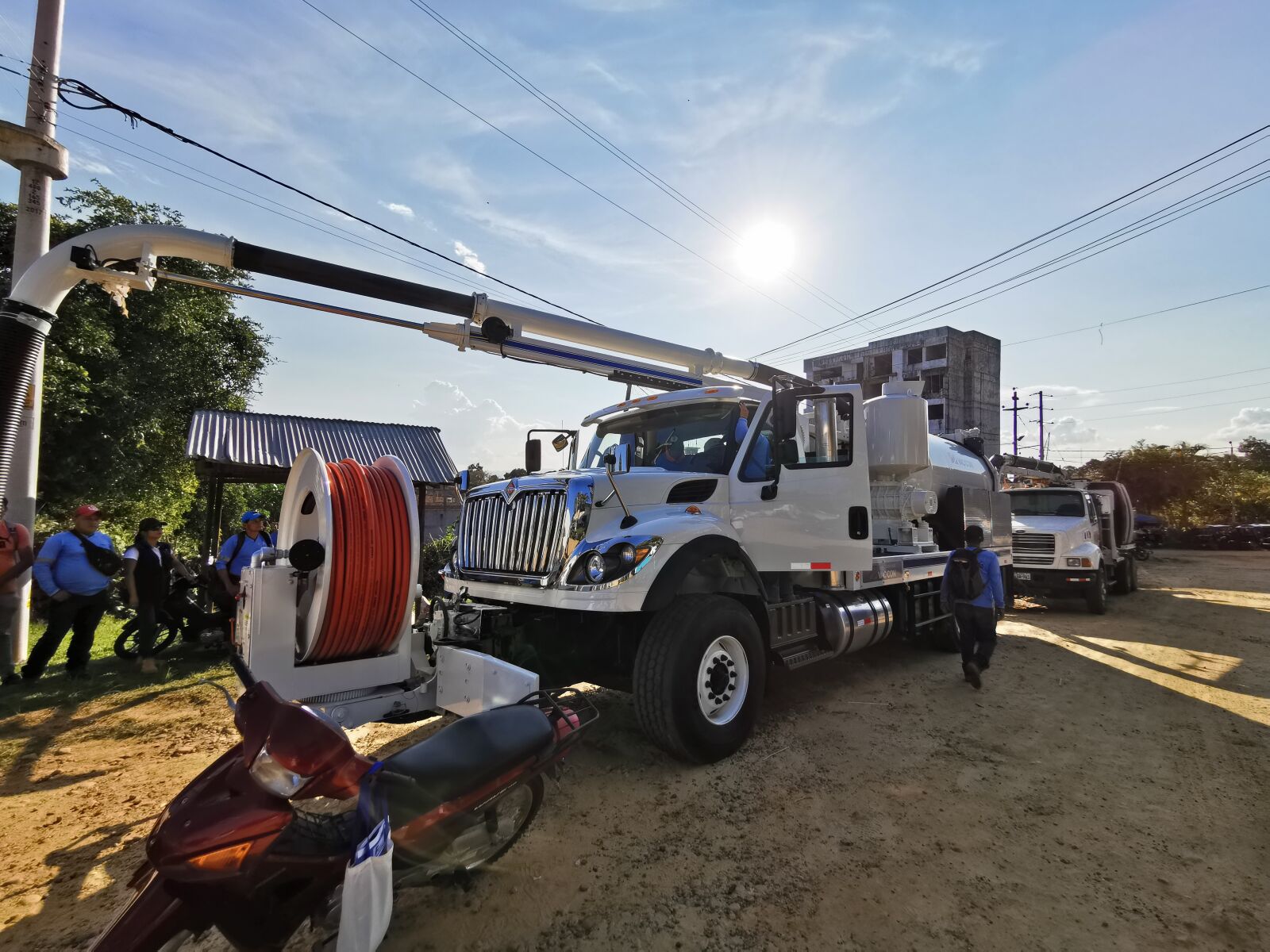 HUAWEI P30 Pro sample photo. Hydrojet, combined team, skimmer photography