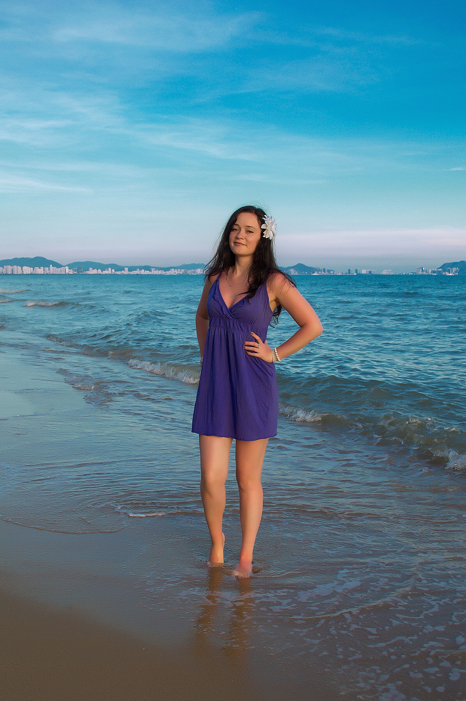 Nikon D3200 sample photo. China, brunette, tan photography