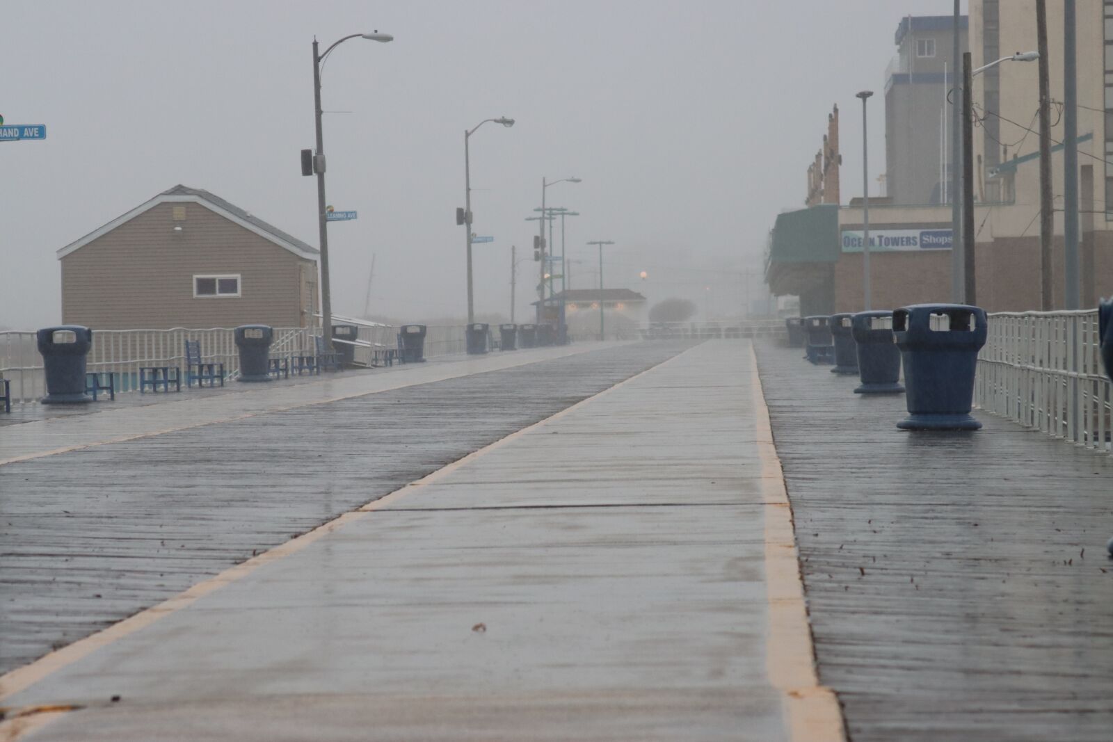 Canon EF 28-135mm F3.5-5.6 IS USM sample photo. Boardwalk, wildwood, overcast photography
