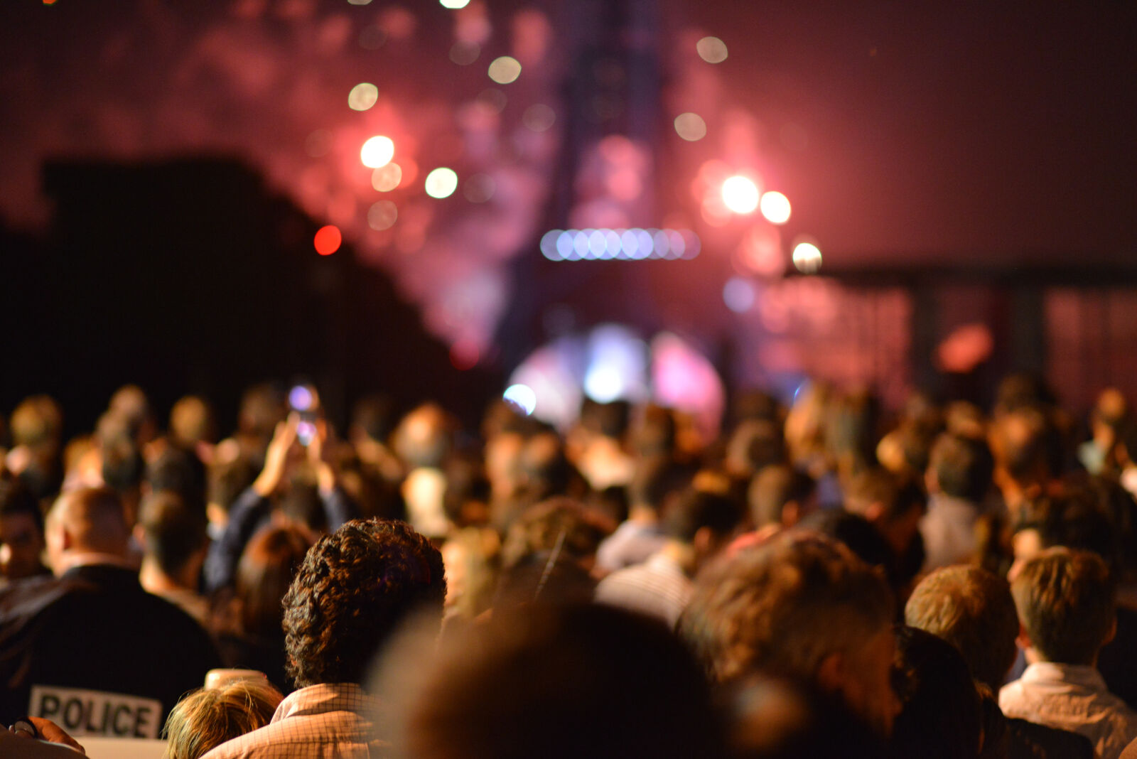 Nikon D800 + Nikon AF-S Nikkor 85mm F1.8G sample photo. People, eiffel, tower, lights photography