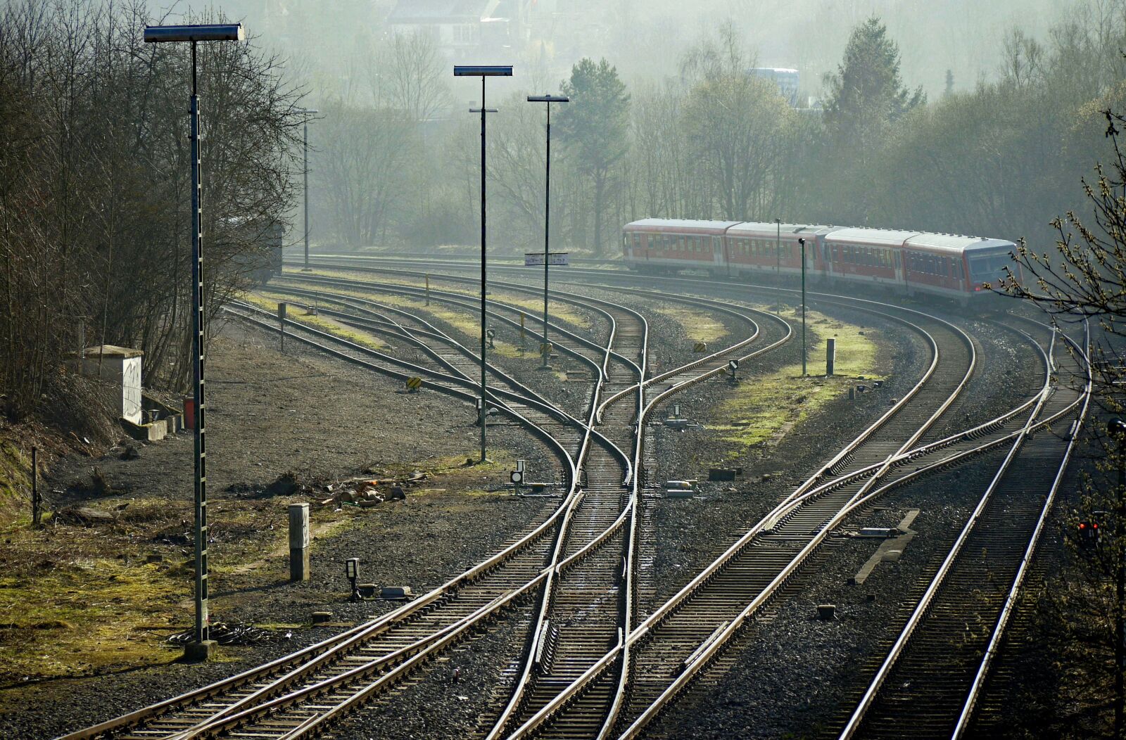 Panasonic Lumix DMC-G1 sample photo. Railways, routes tracks, sidings photography
