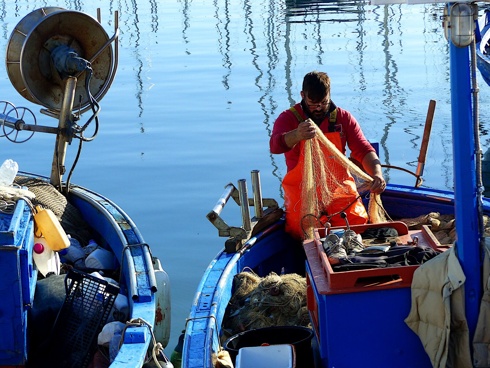 Panasonic Lumix DMC-FZ200 sample photo. Port, fishing, sicily photography