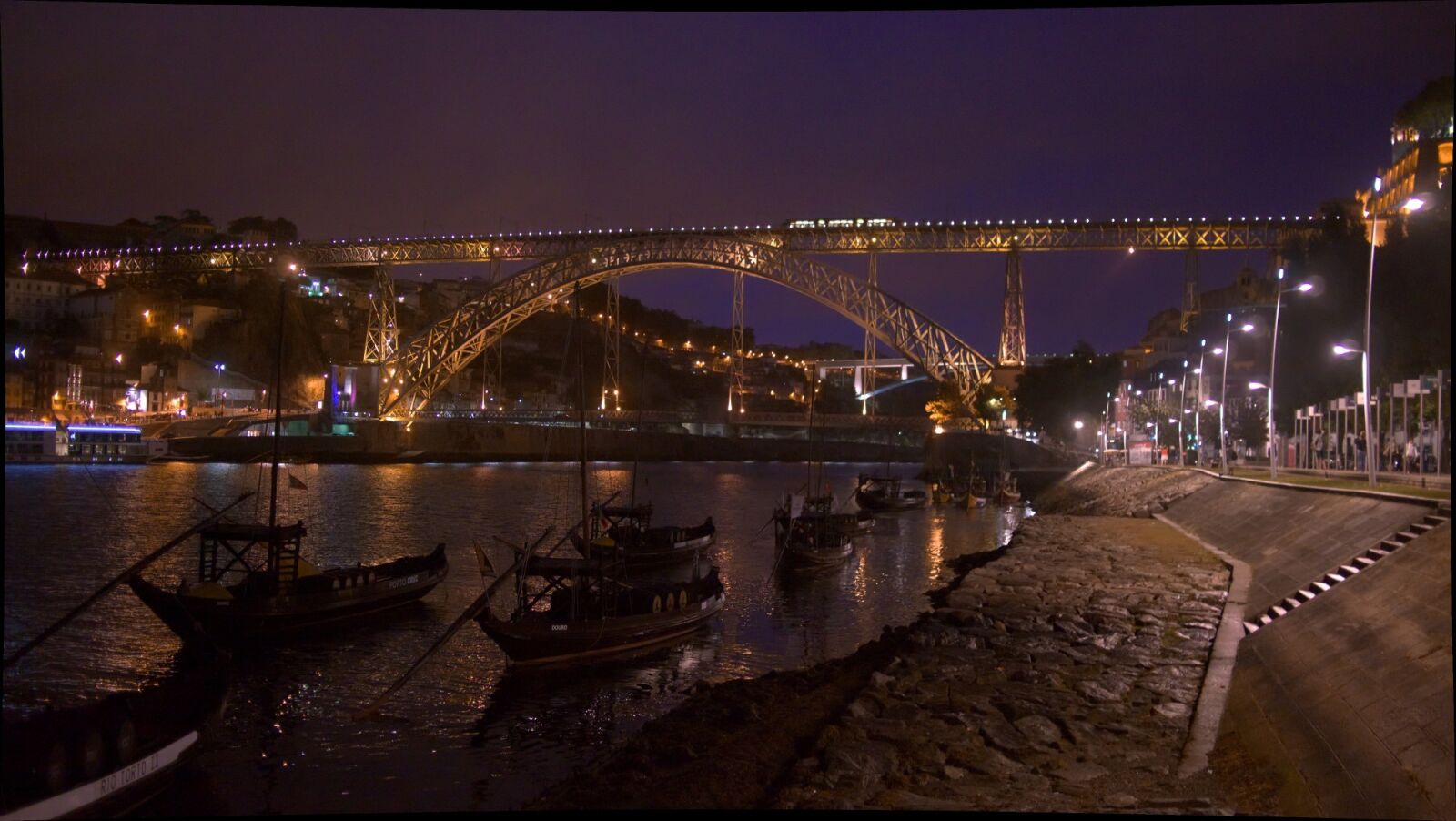 Panasonic Lumix DMC-GH2 sample photo. Portugal, porto, bridge photography