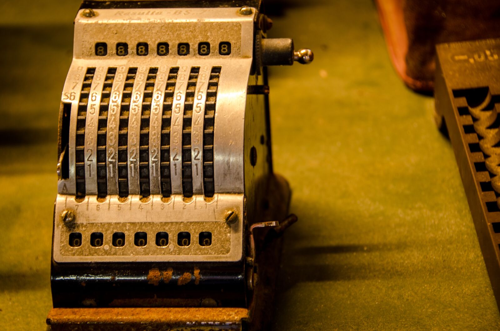 Nikon D7000 sample photo. Antique, calculator, finance photography