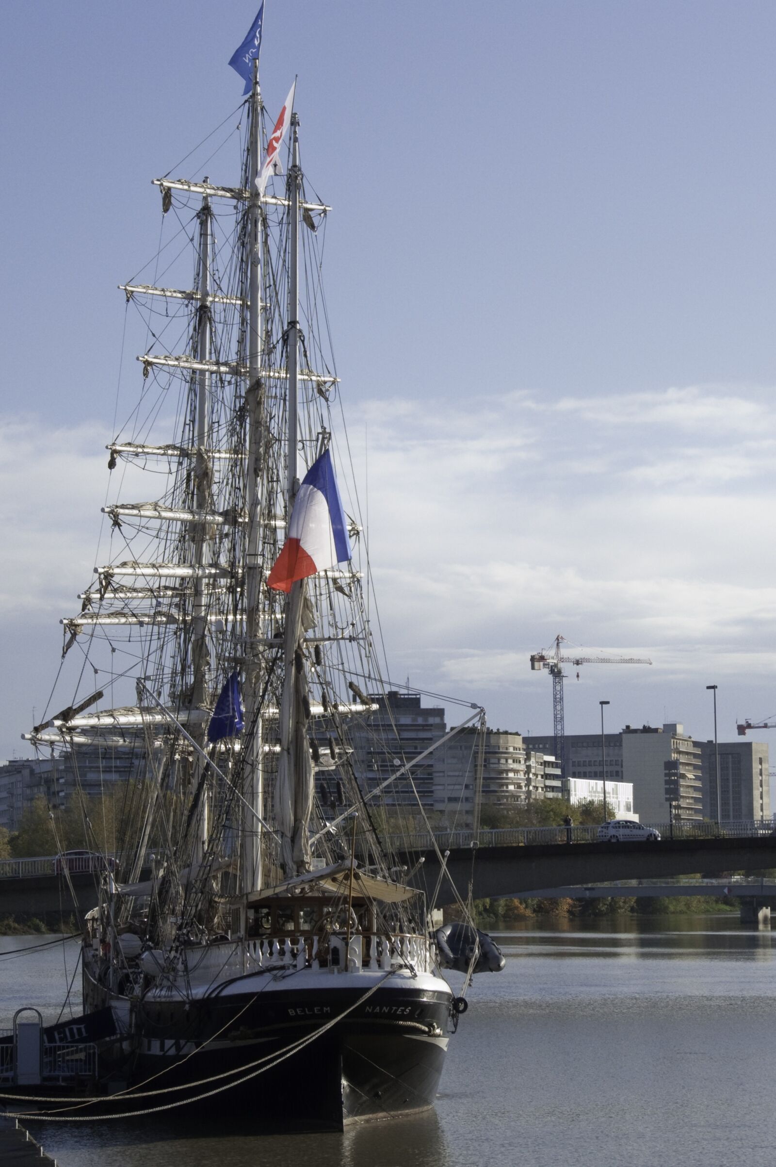 Panasonic DMC-FZ18 sample photo. Boat, the belem, nantes photography