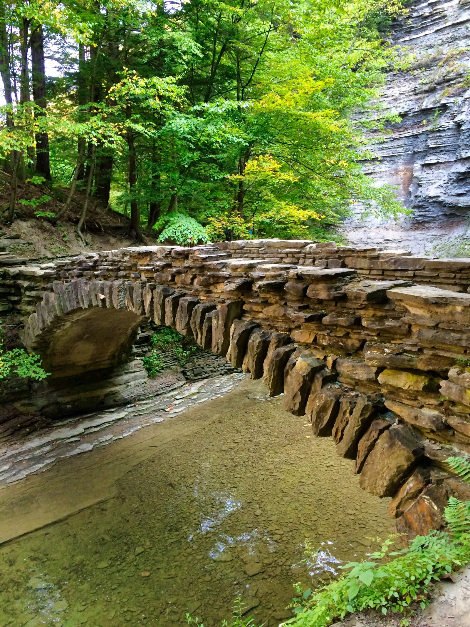 iPhone 5s back camera 4.15mm f/2.2 sample photo. Bridge, stone, river photography