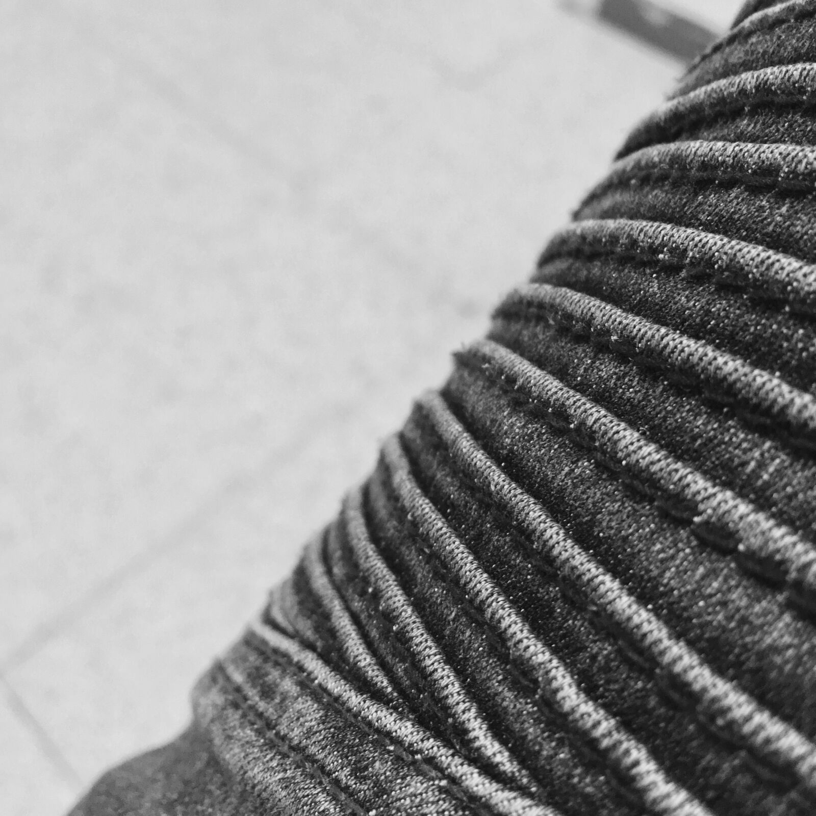 iPhone SE back camera 4.15mm f/2.2 sample photo. Pants, texture photography