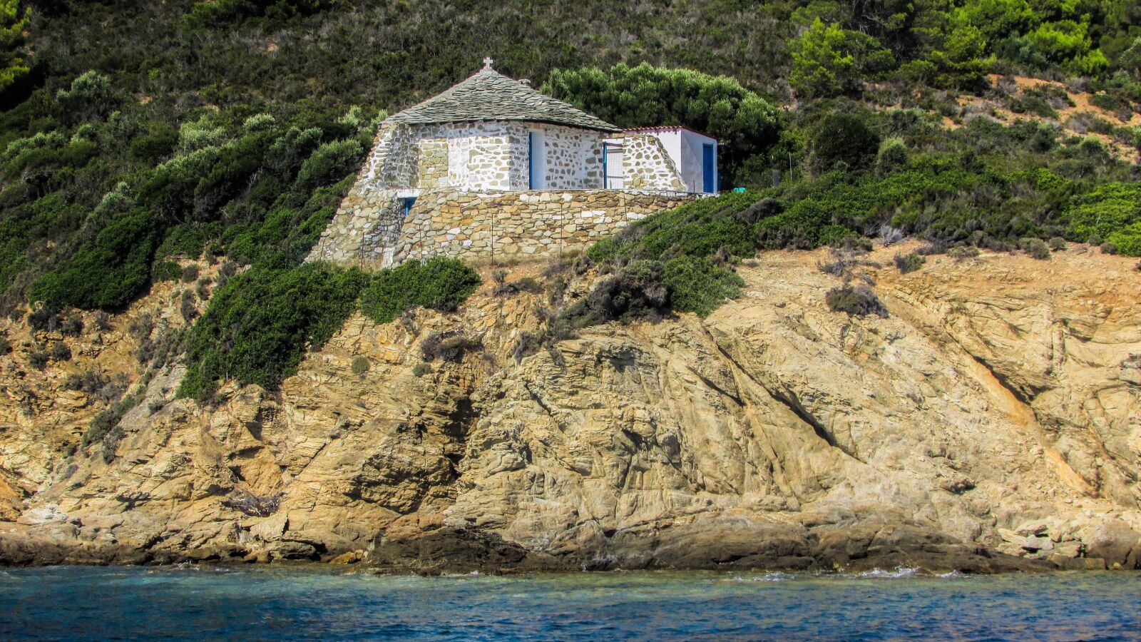 Canon PowerShot SX400 IS sample photo. Greece, tsougkria, island photography