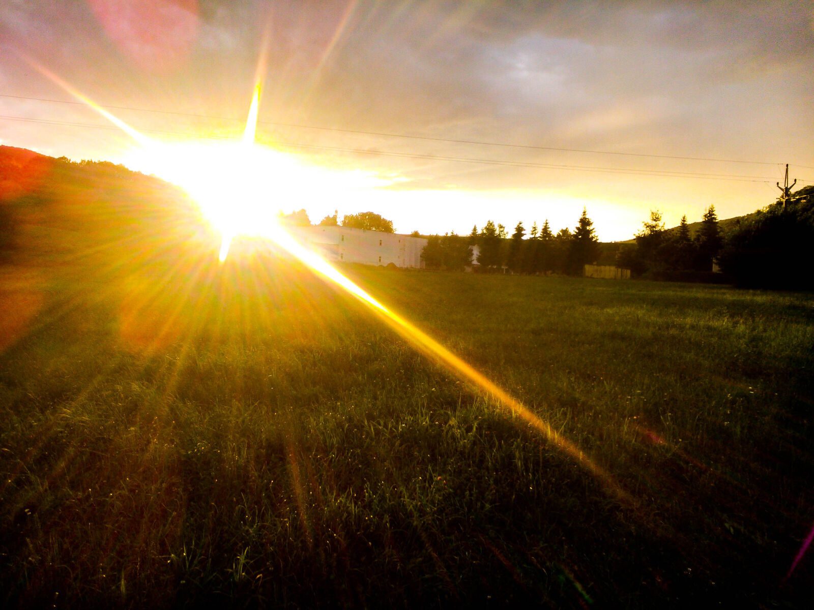 Sony Xperia L sample photo. Sunset photography