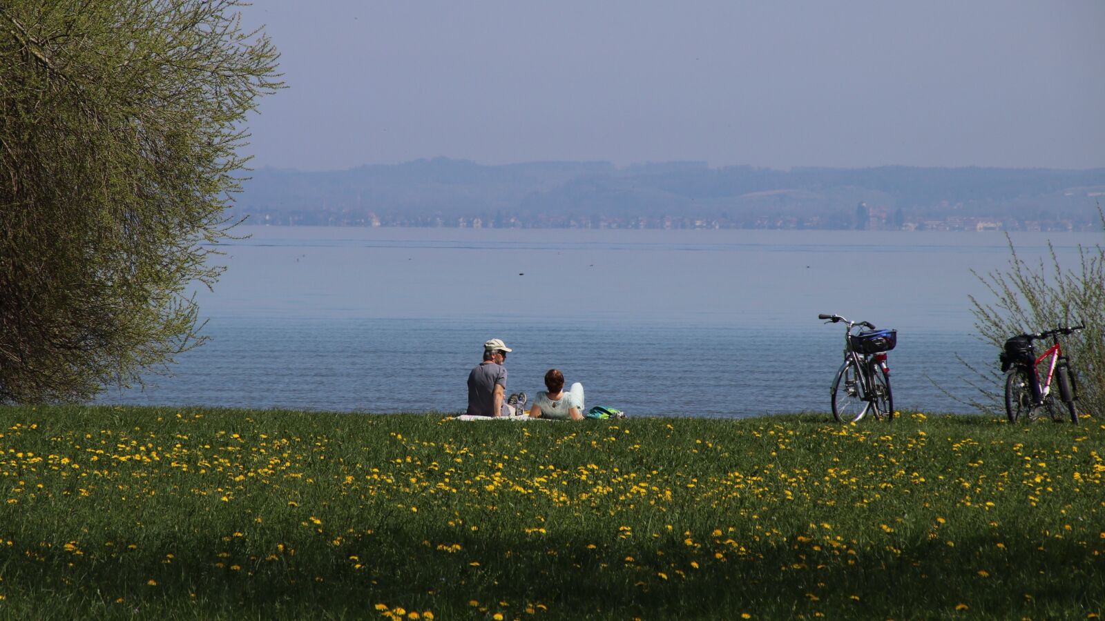 Canon EOS 80D sample photo. Spring, lake, picnic photography