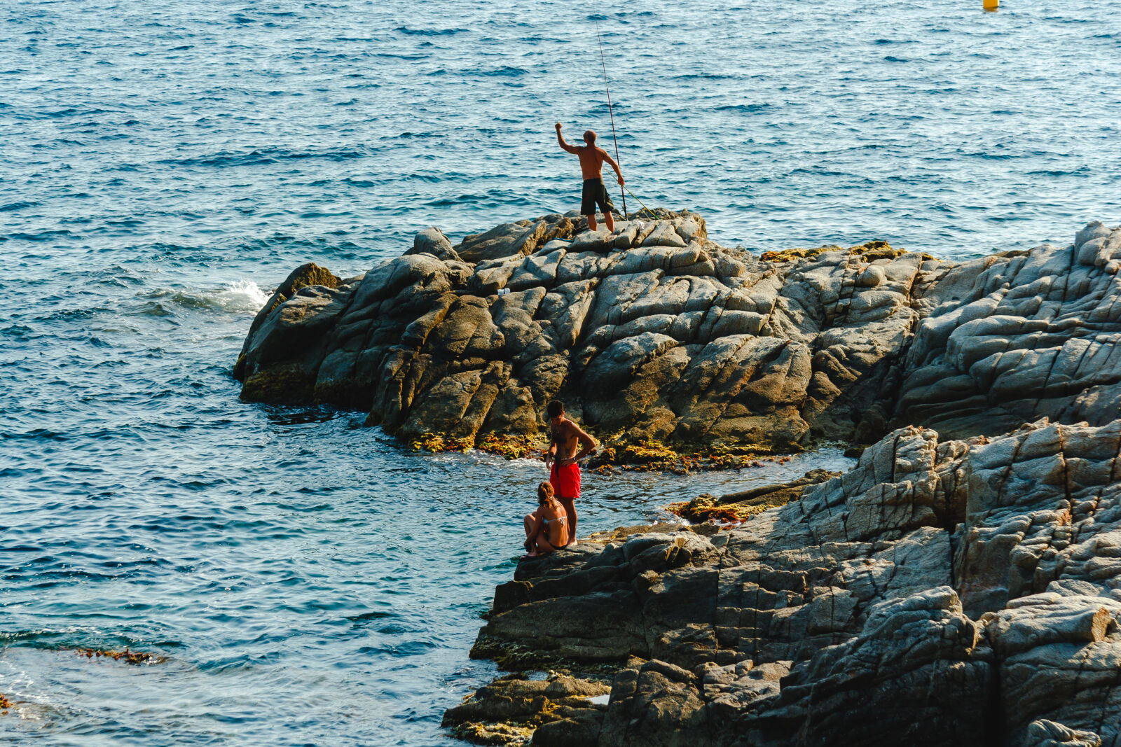 Canon EF-S 17-85mm F4-5.6 IS USM sample photo. Blue, catalonia, coast, costa photography