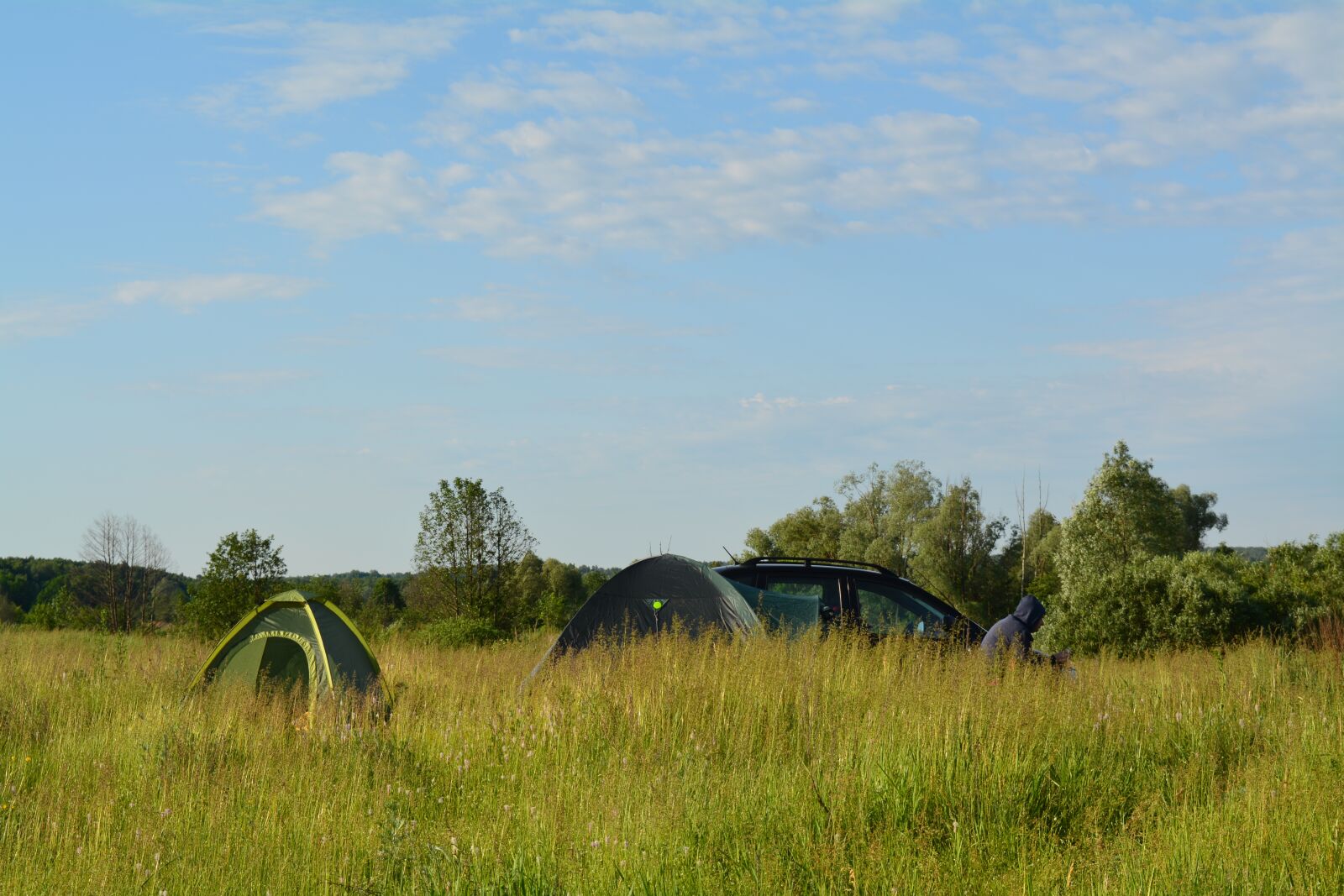 Nikon D5200 sample photo. Camping, tents, nature photography