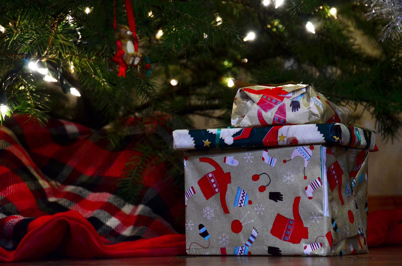 Nikon D5100 sample photo. Gifts, christmas, morning photography