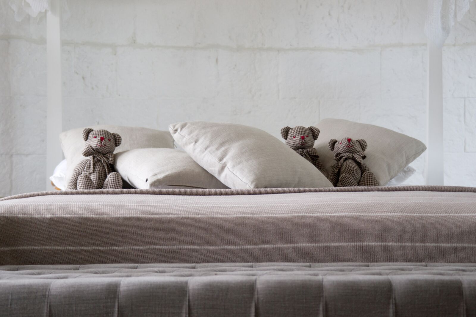 Sony Alpha DSLR-A850 sample photo. Pillow, bear, teddy bear photography