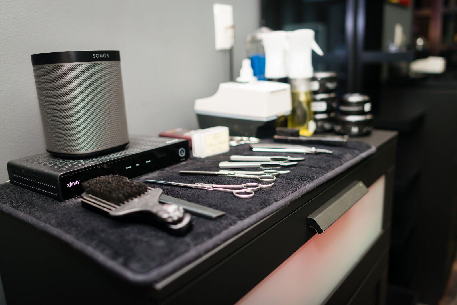 Nikon D800 sample photo. Hair salon, salon, beauty photography