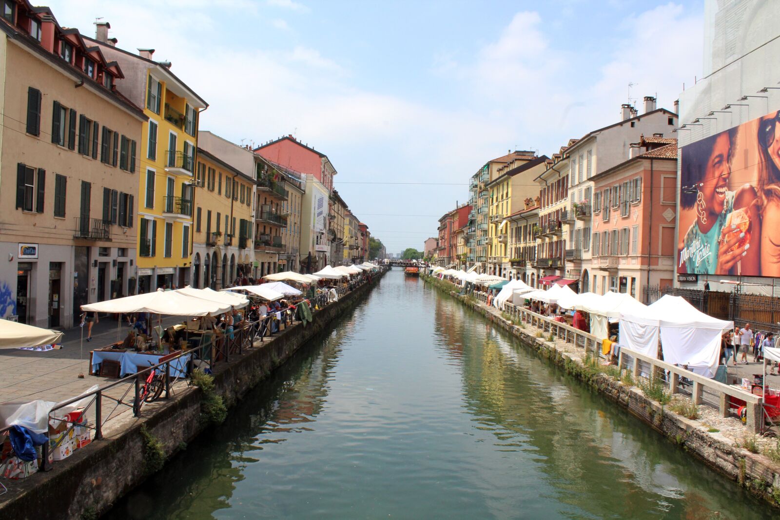 Canon EOS 1300D (EOS Rebel T6 / EOS Kiss X80) sample photo. Milan, navigli, river photography
