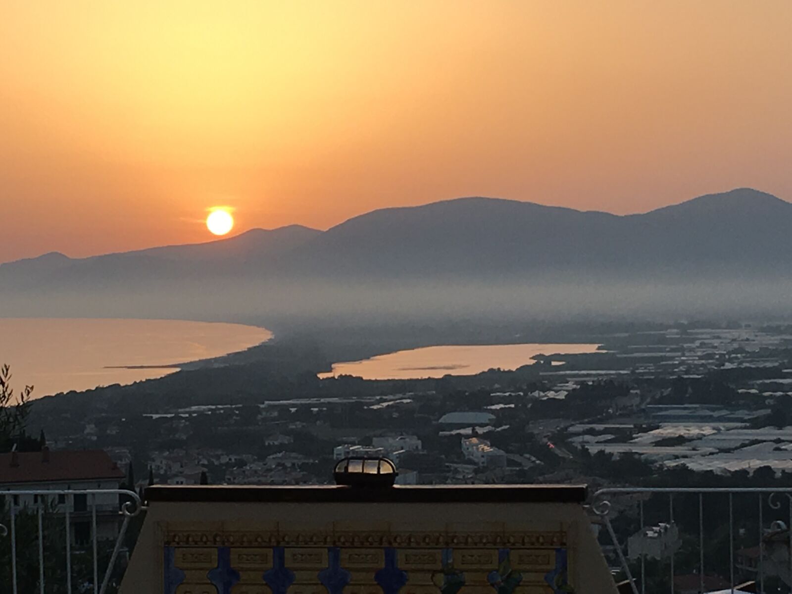 iPhone 6s Plus back camera 4.15mm f/2.2 sample photo. Sunset, circeo, italy photography