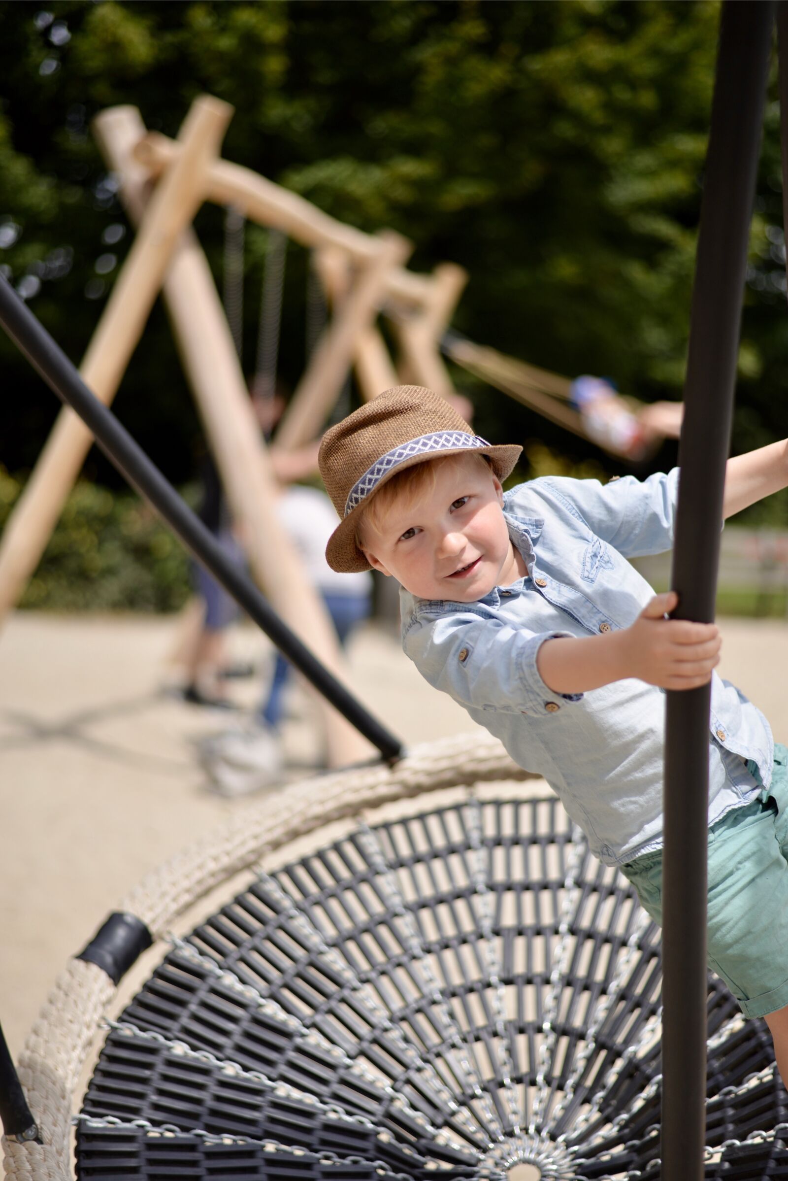 Nikon D610 sample photo. Playground, boy, kid photography