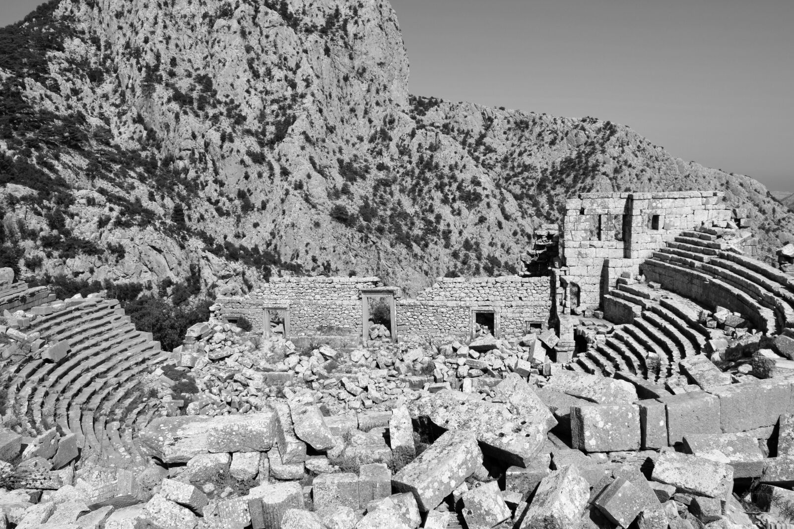 Nikon D5300 sample photo. Termessos, old town, tourism photography