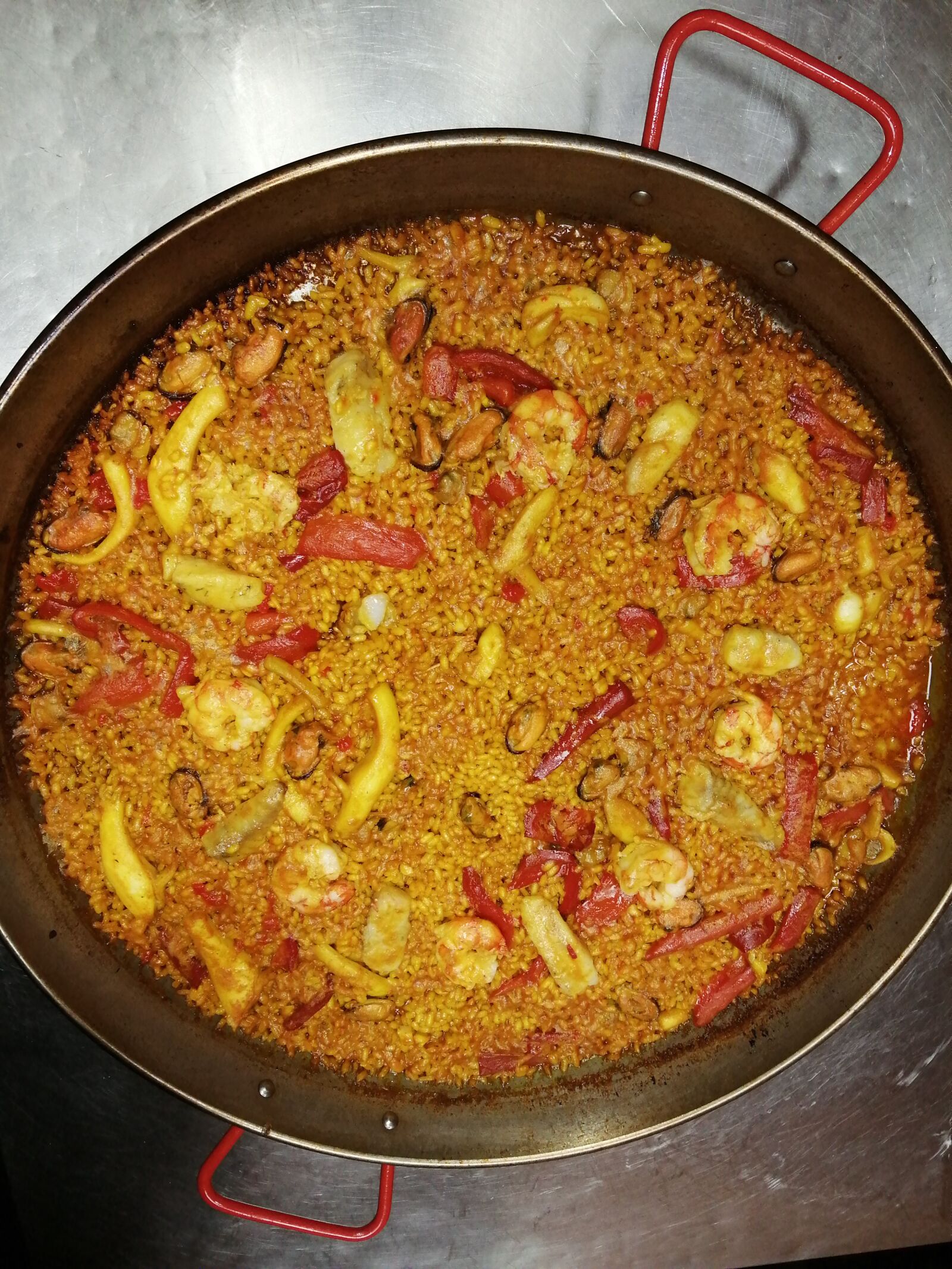 HUAWEI P SMART 2019 sample photo. Arros del senyoret, paella photography