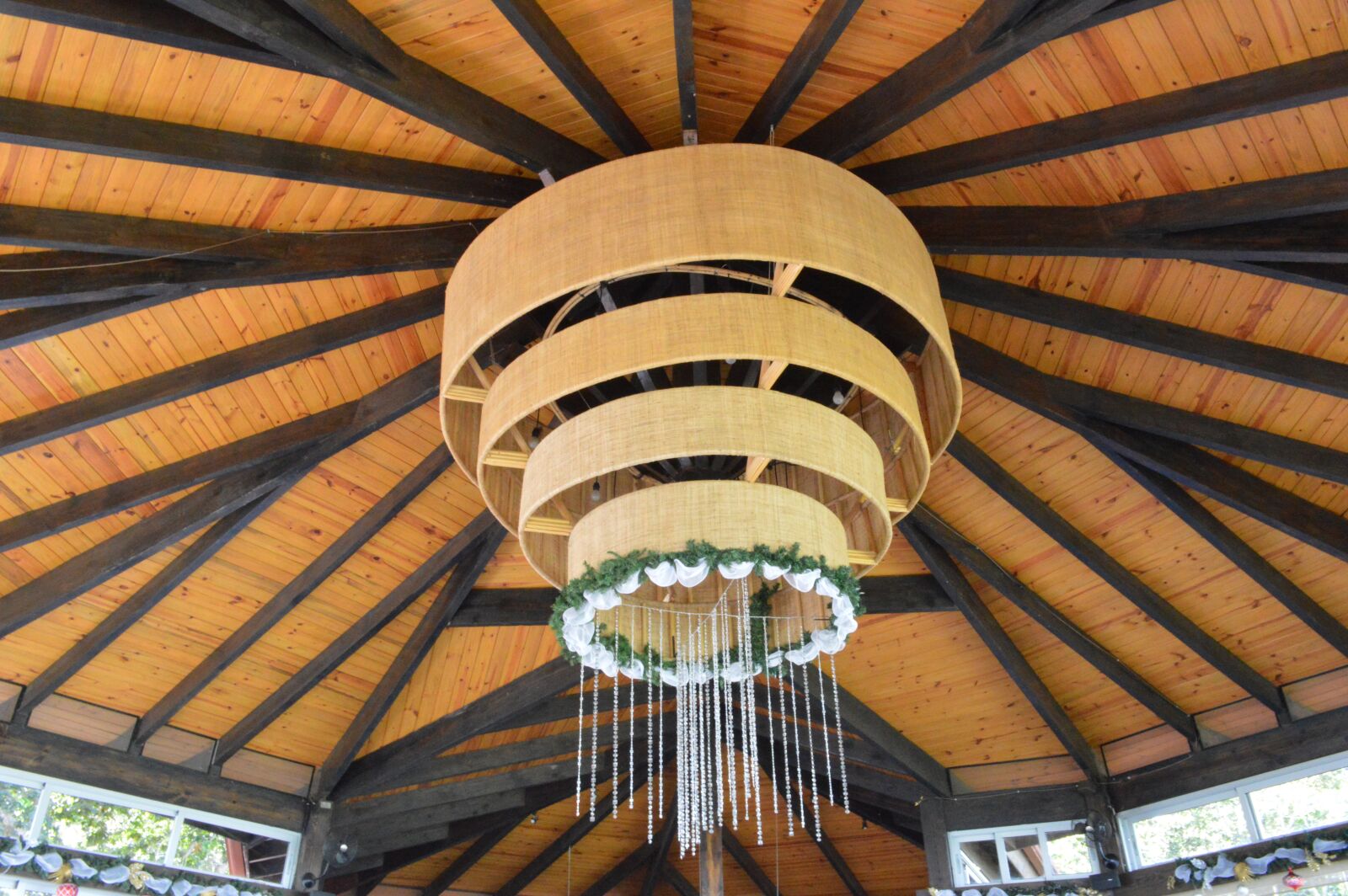 Nikon D3200 sample photo. Lamp, restaurant, chandelier photography