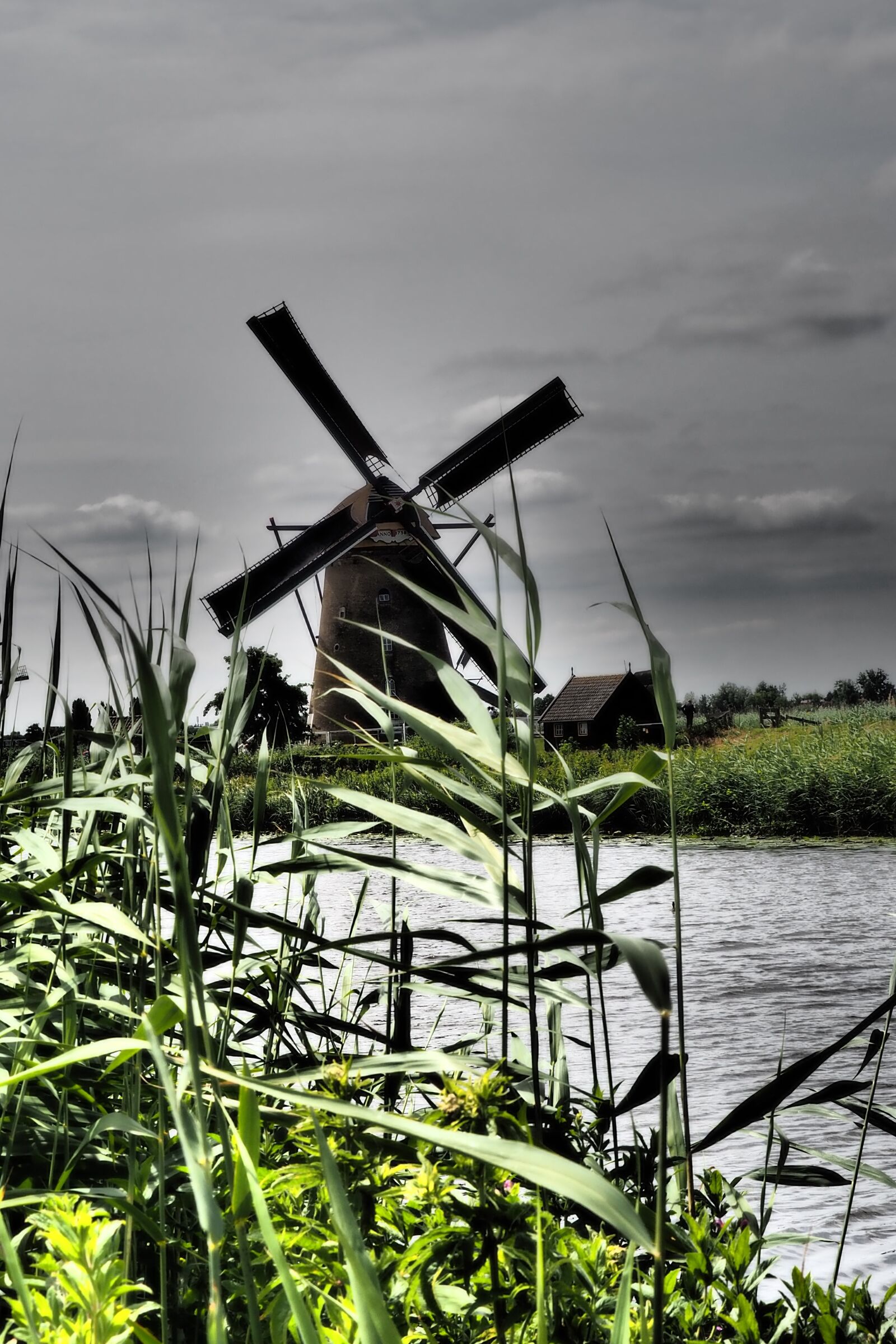 Olympus OM-D E-M10 II sample photo. Windmill, holland, netherlands photography