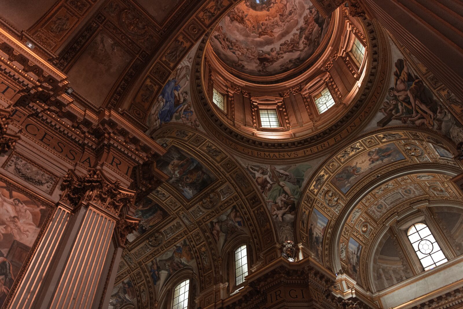 Nikon D7200 sample photo. Architecture, ceiling, rome photography