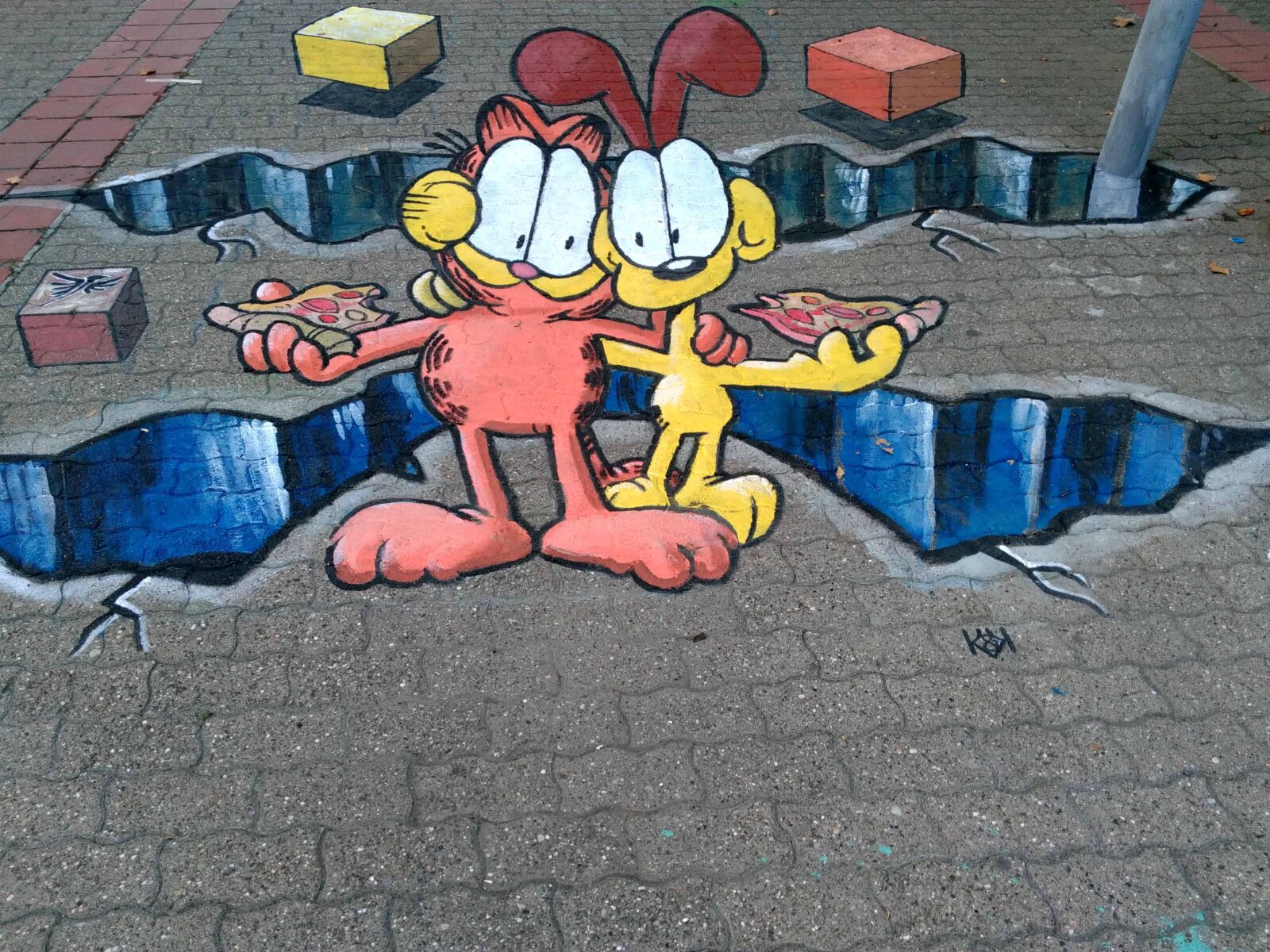 Lenovo S60-A sample photo. Graffiti, cartoon, illustration, street photography