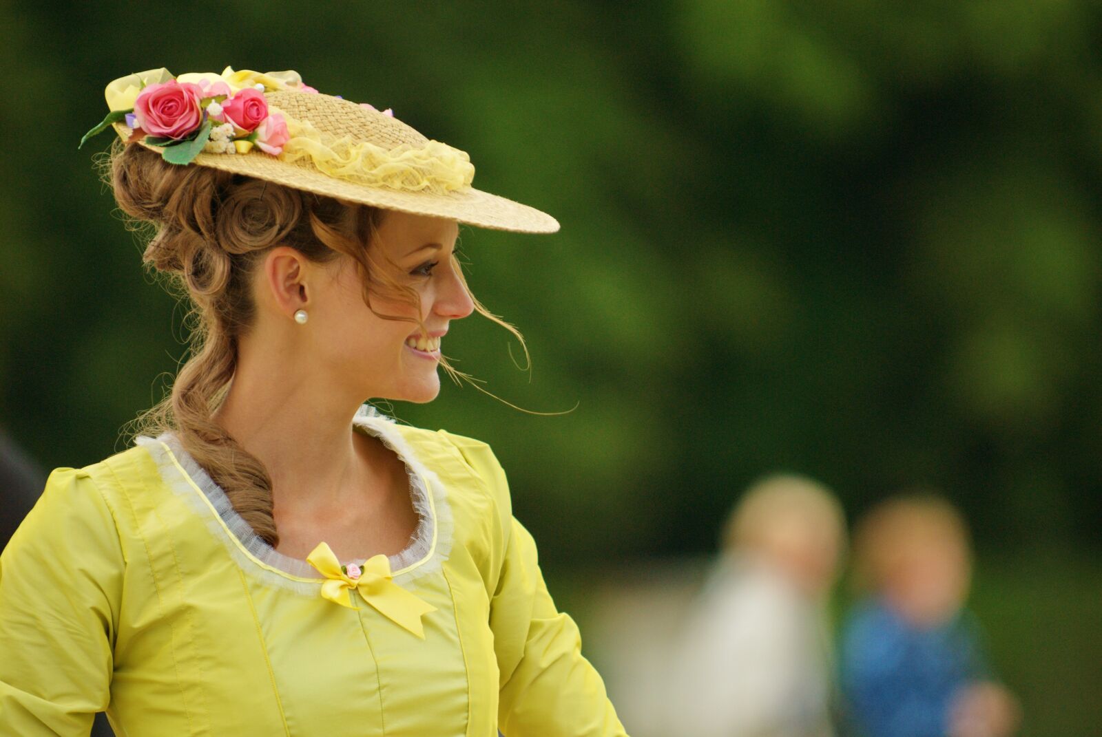 Nikon D200 sample photo. Hat, women, good looking photography