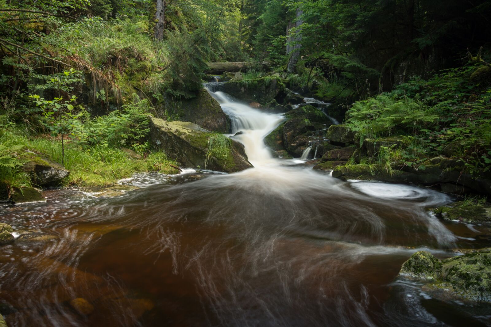 Nikon D7200 sample photo. Waterfall, long exposure, bach photography