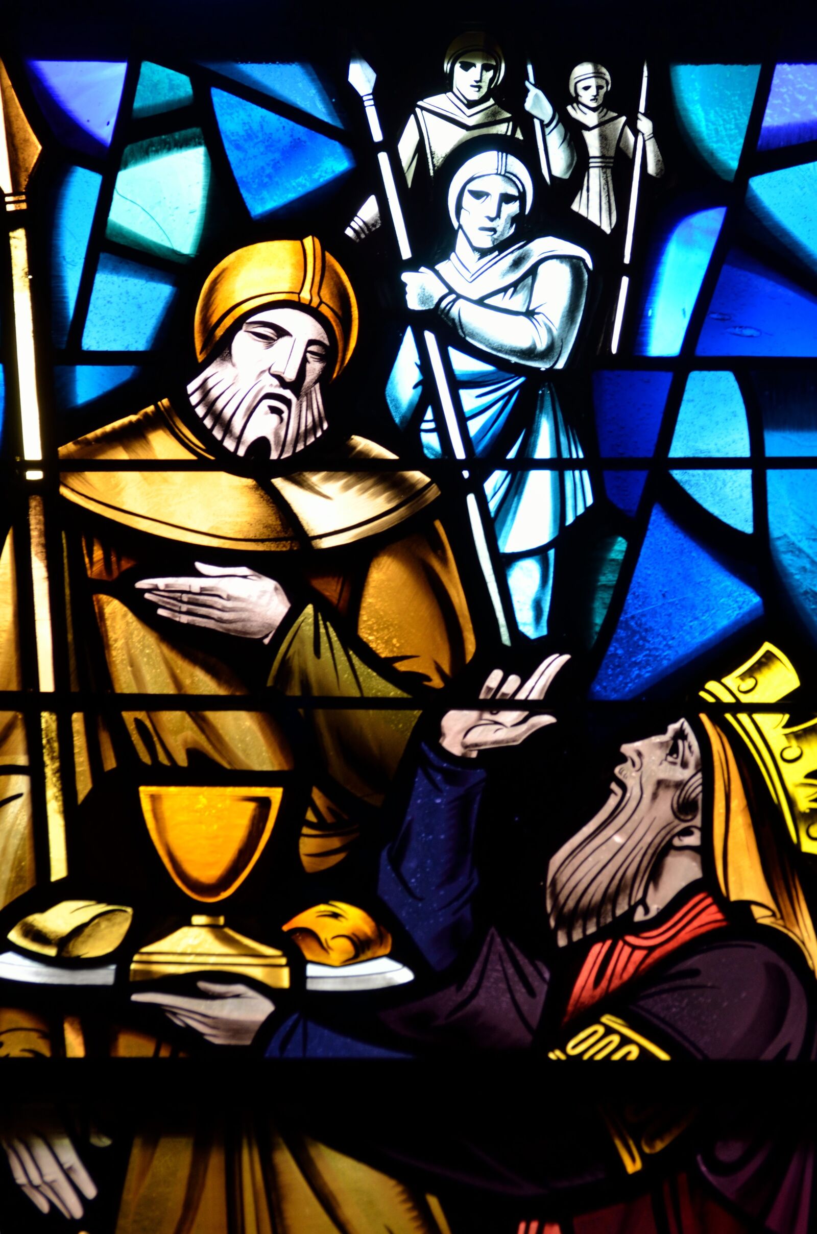 Nikon D7000 sample photo. Stain glass window, religion photography