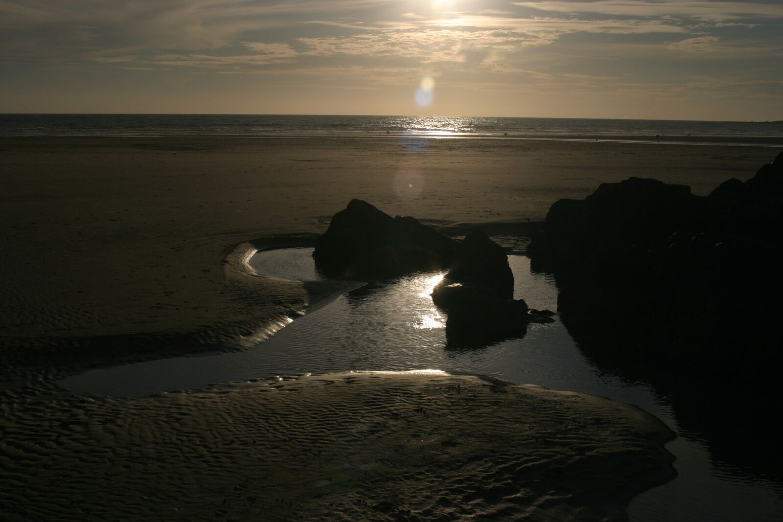 Canon EOS 300D (EOS Digital Rebel / EOS Kiss Digital) sample photo. Sunset, backlighting, mood photography