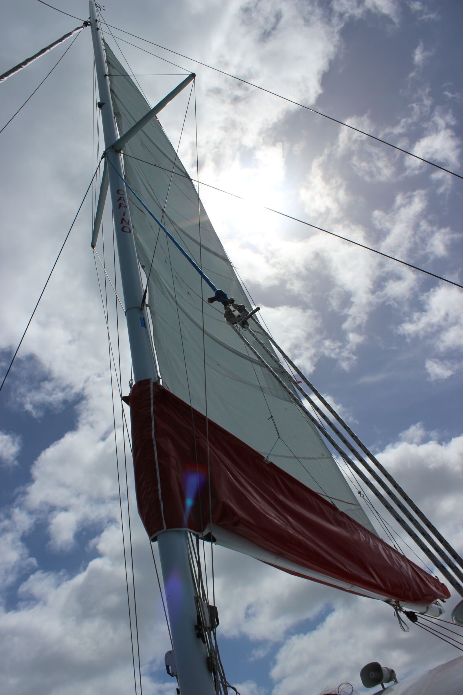 Canon EOS 600D (Rebel EOS T3i / EOS Kiss X5) sample photo. Sail, sailing boat, clouds photography