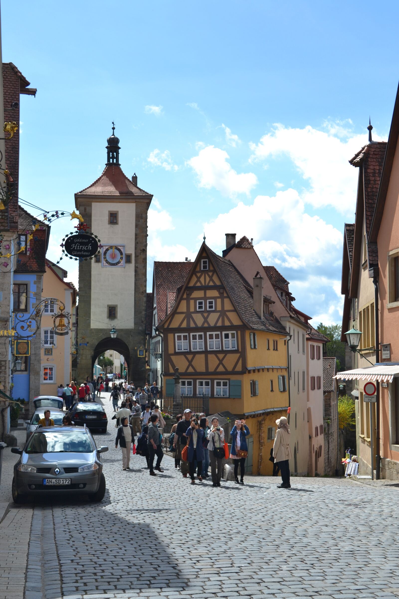 Nikon D3100 sample photo. Rothenburg, medieval city, germany photography