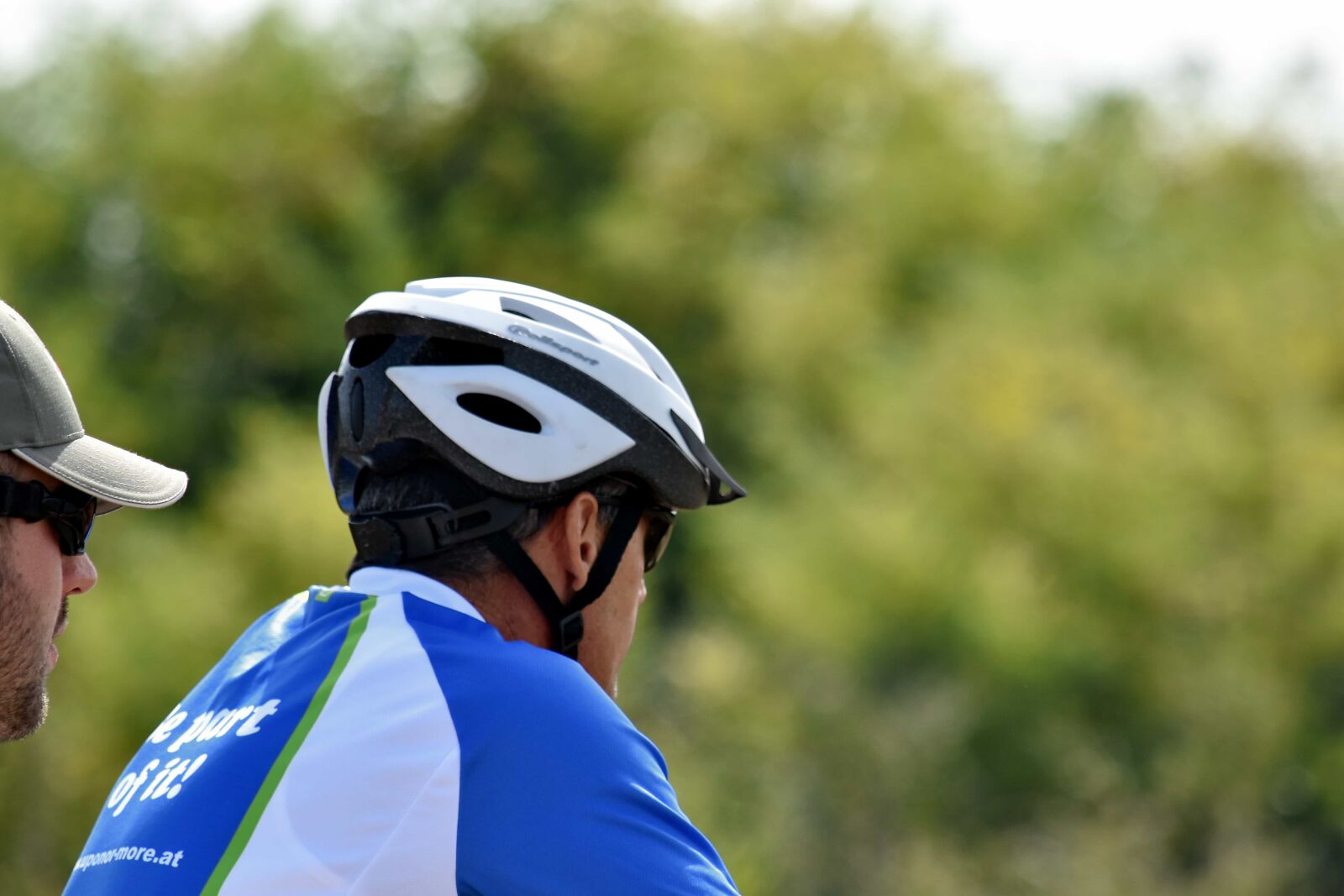 Nikon D5500 sample photo. Cyclist, helmet, people, sport photography